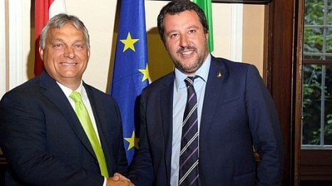 Náhledový obrázek - Salvini si notoval s Orbánem. Základem silné Evropy jsou silné národní státy, tvrdí