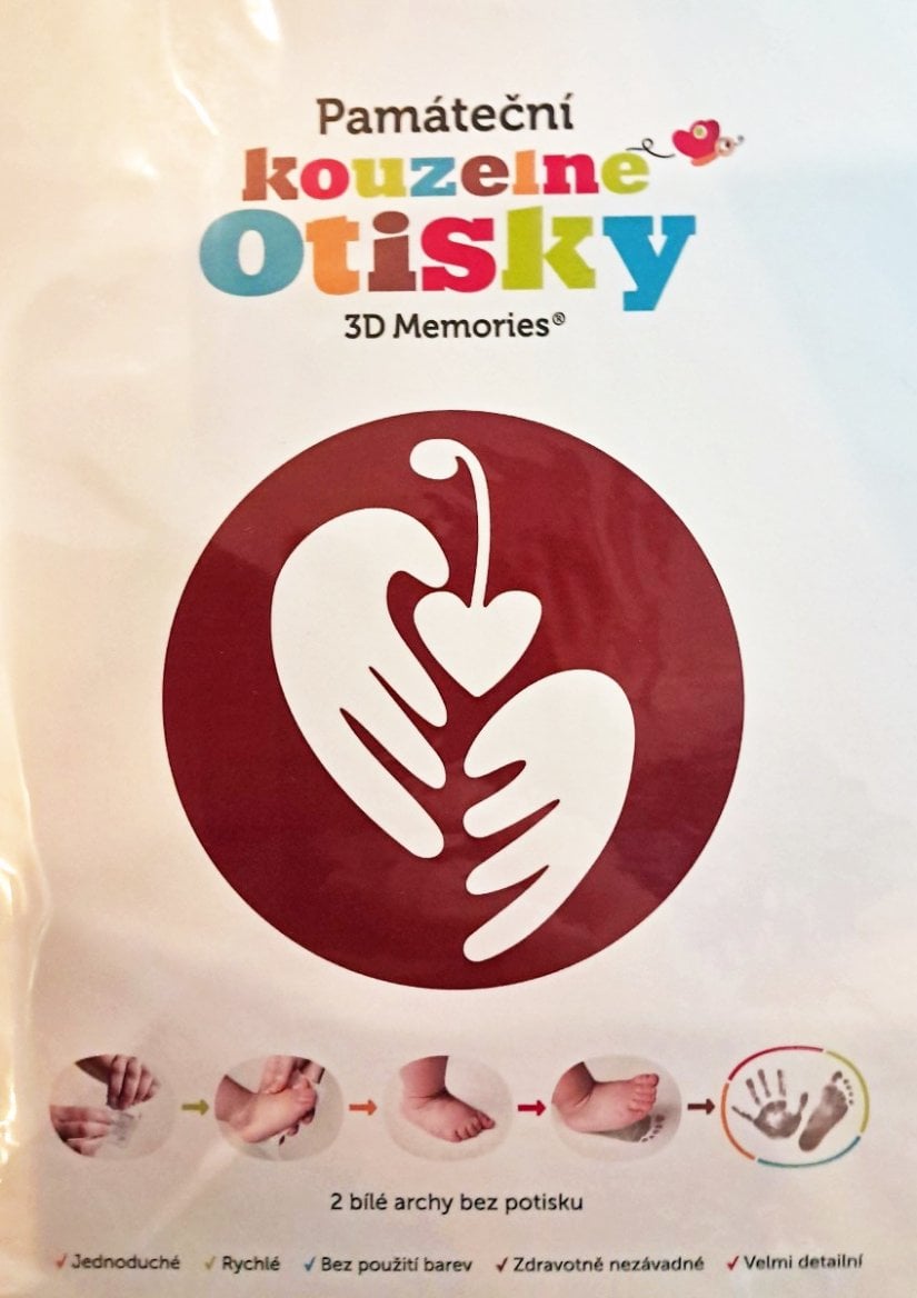 Memorybox pomáhá uchovat vzpomínky na miminko