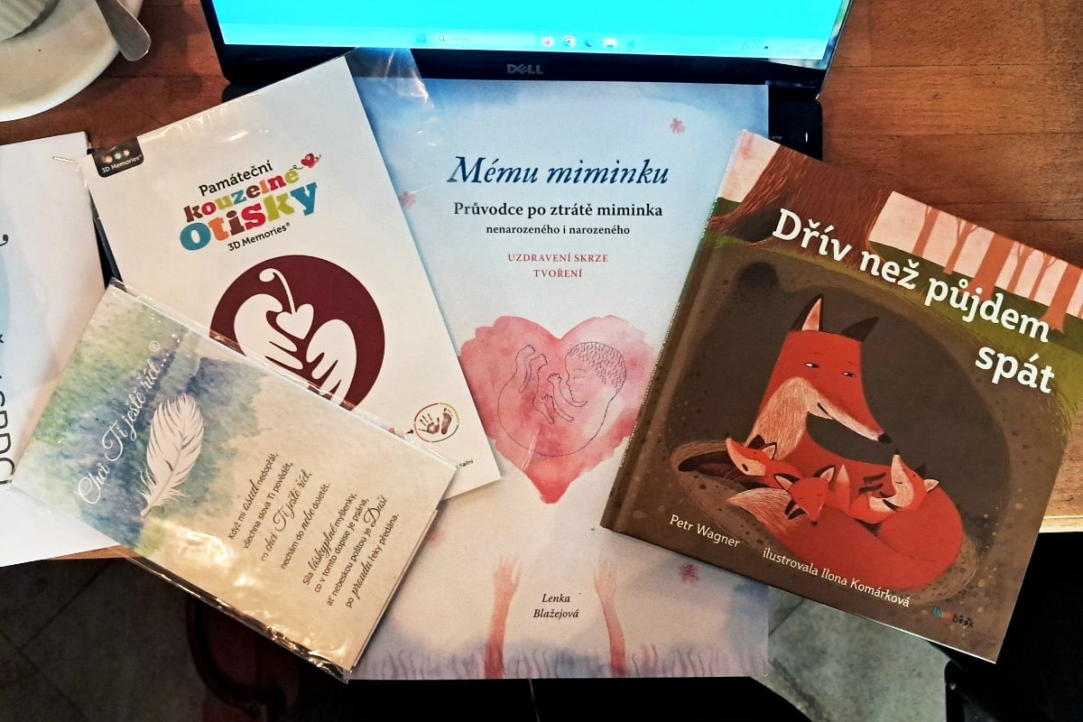 Memoryboxy pomáhají uchovat vzpomínky na miminko