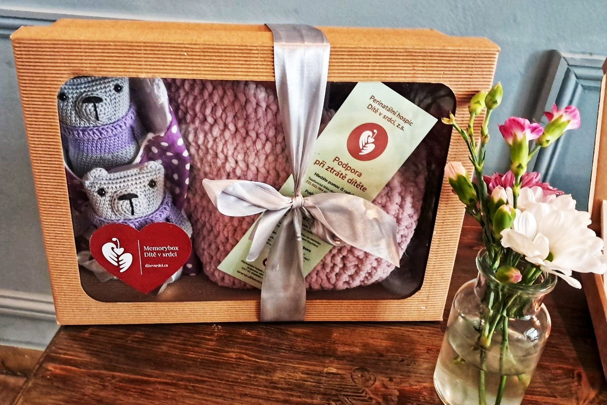 Memoryboxy pomáhají uchovat vzpomínky na miminko