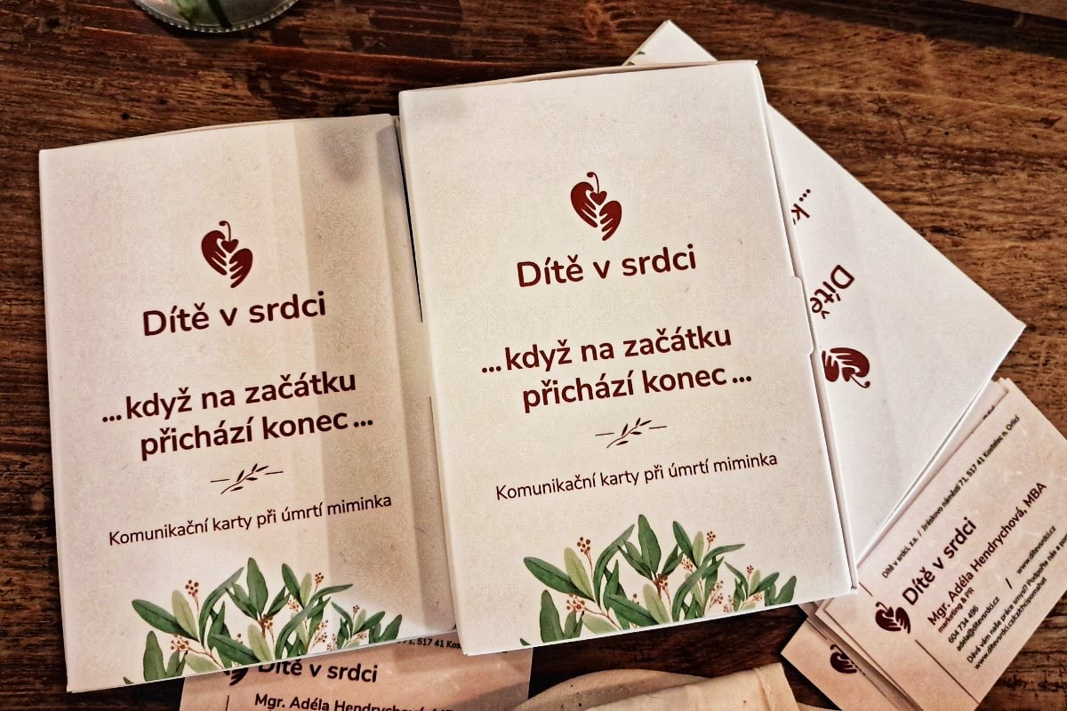 Memorybox pomáhá uchovat vzpomínky na miminko