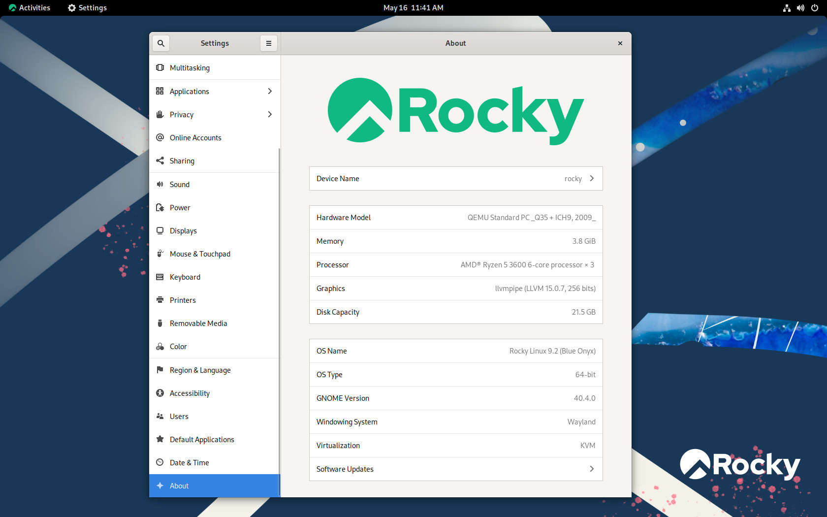 Rocky Linux 9.2