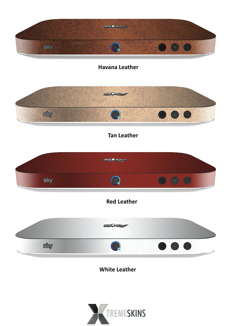 Skiny na set-top boxy Sky Q