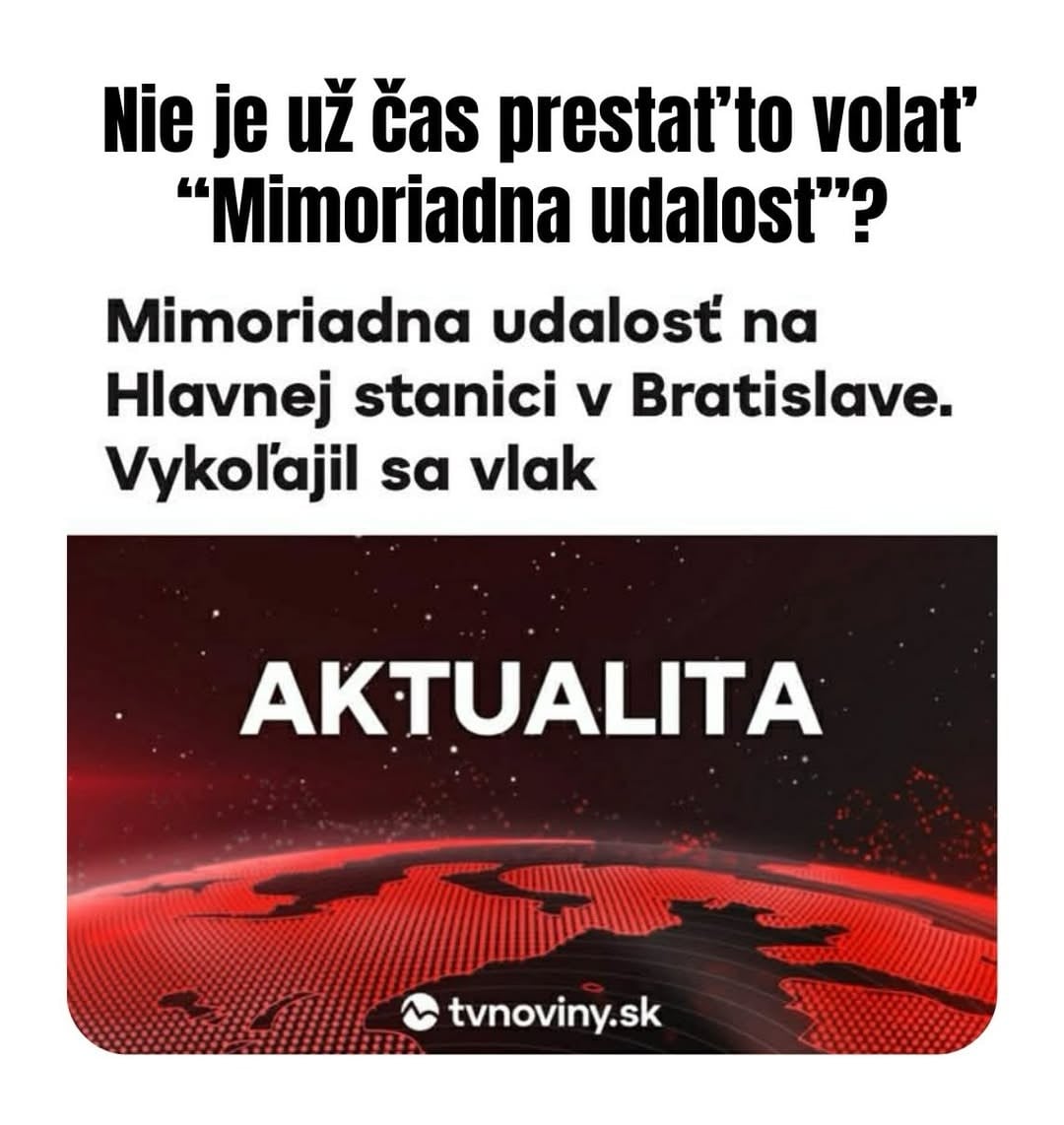 Vtipné obrázky na téma stav železnic na Slovensku