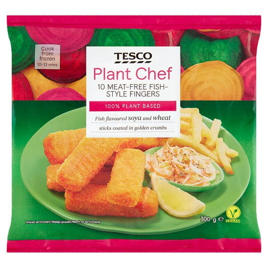Tesco: rostlinné alternativy masa Plant Chef