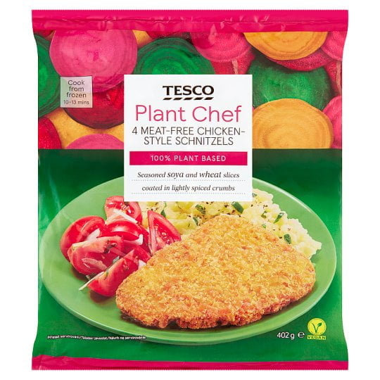 Tesco: rostlinné alternativy masa Plant Chef