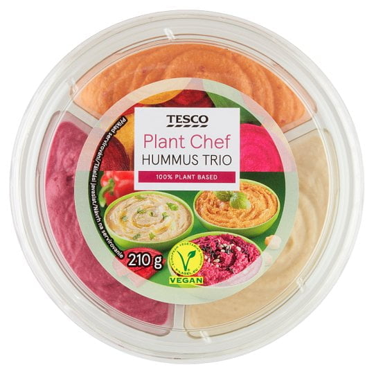 Pod vlastní značkou Plant Chef nenabízí Tesco jen rostlinné alternativy masa, ale např. také zmrzliny, hummus a další