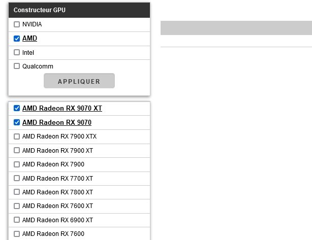 AMD Radeon RX 9070 XT a AMD Radeon RX 9070 v obchodě Grosbill Pro