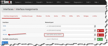 pfSense 2.3 WiFi - nastaveni