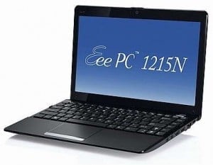 Asus Eee PC 1215N, 1215P bude pravděpodobně sdílet stejnou šasi