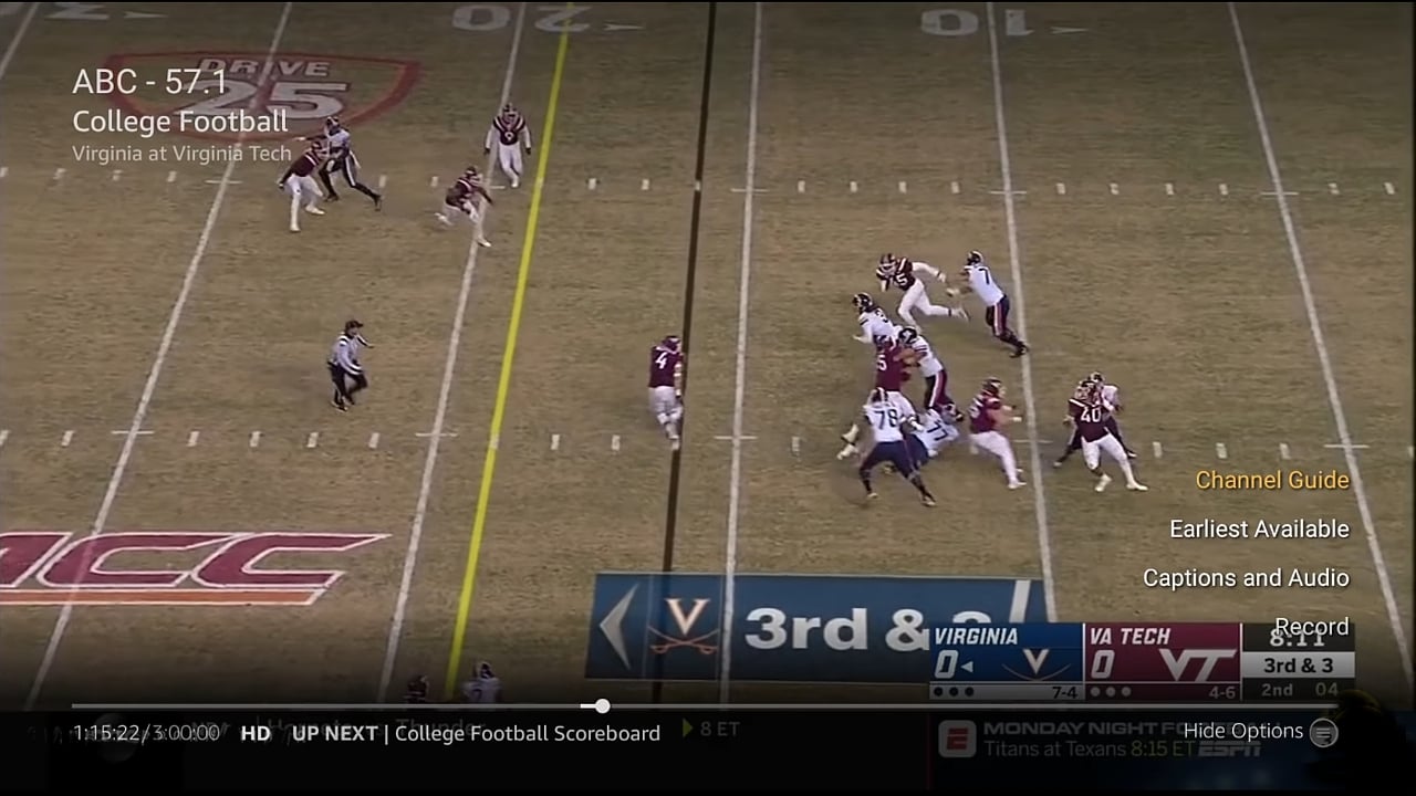 DVR management v kombinaci Fire TV Recast a Fire TV Stick