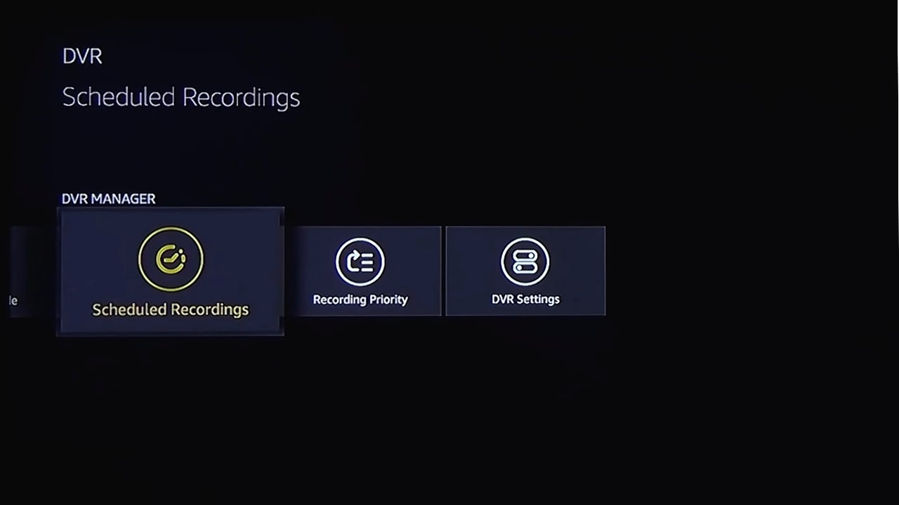 DVR management v kombinaci Fire TV Recast a Fire TV Stick