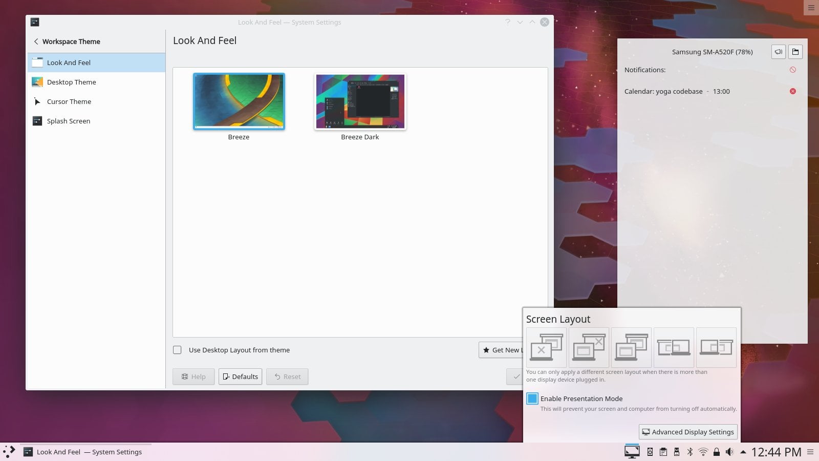 KDE Plasma 5.14 Beta