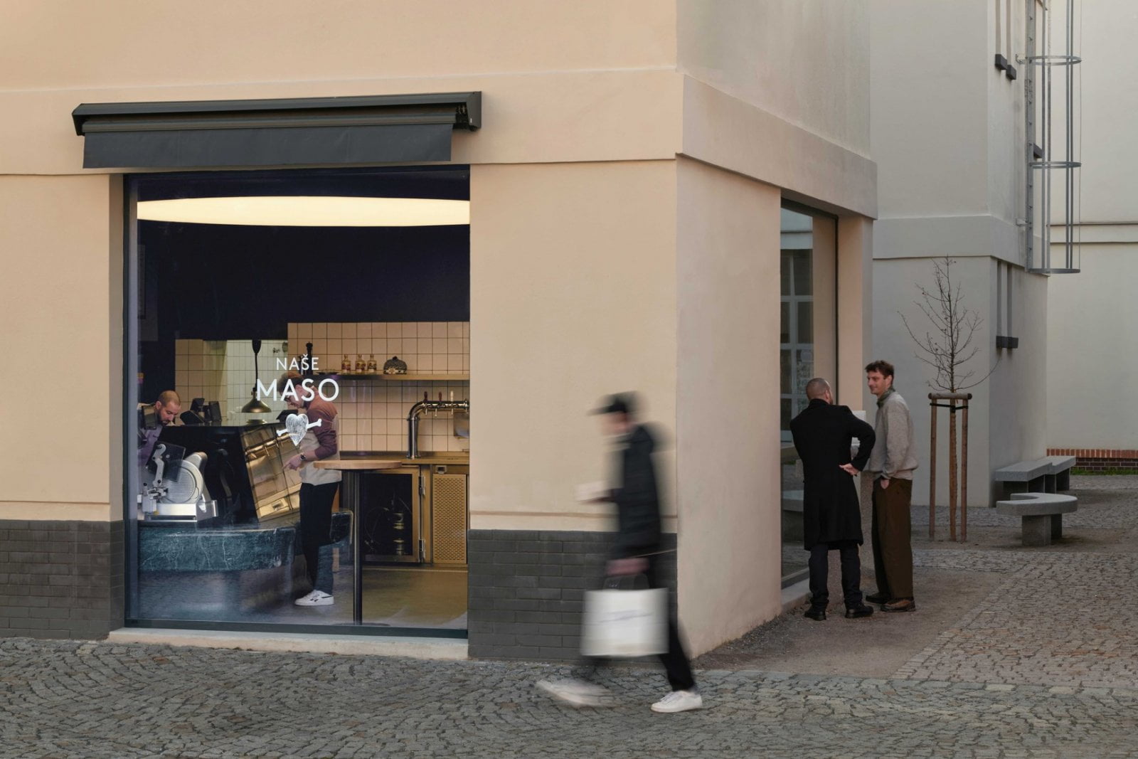 Řeznictví Naše maso v Holešovické tržnici