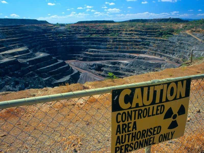  Australský uranový důl Kakadu Park
