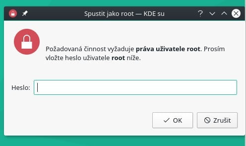 Octopi: aktualizace systému