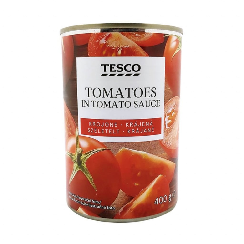 Tesco Tomatoes in Tomato Sauce