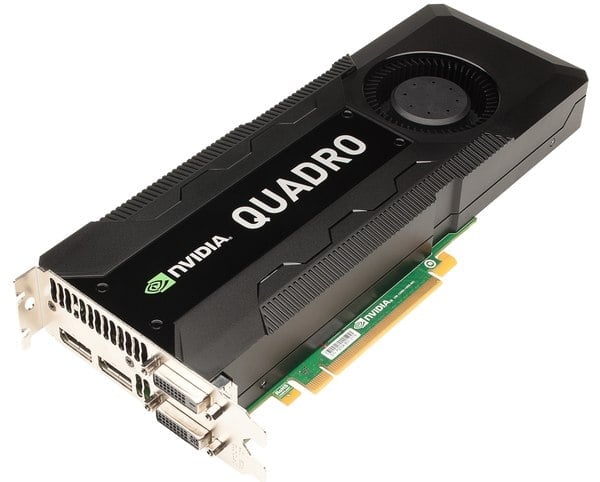 Profesionální grafická karta Nvidia Quadro K5000