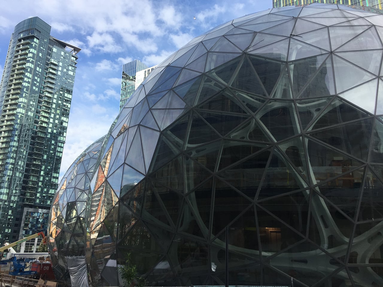 The Spheres, další součást sídla Amazonu