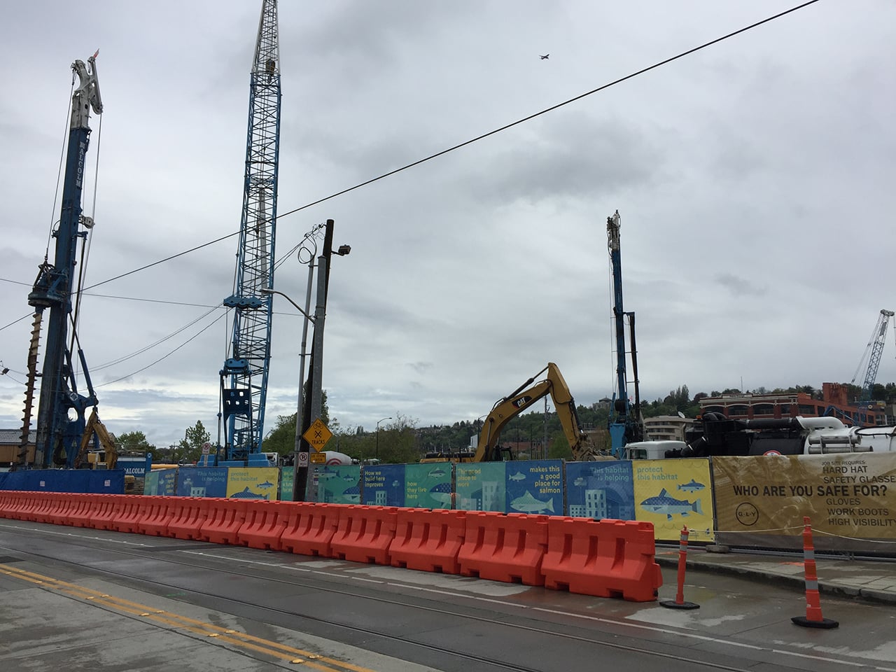 Stavba nového sídla Googlu