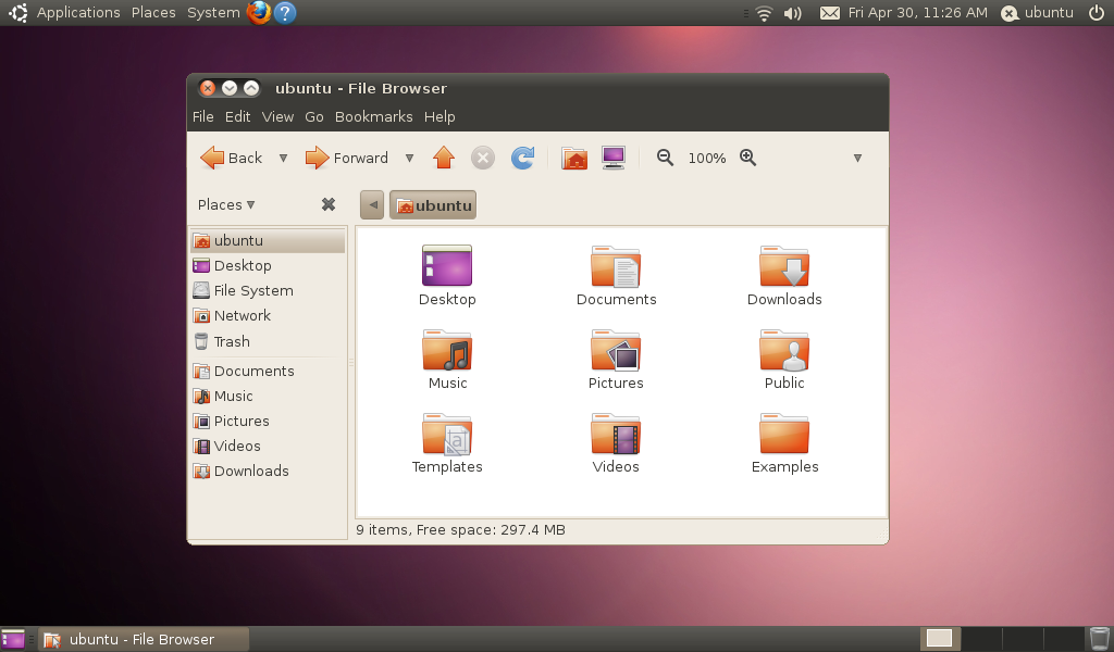 Ubuntu 10.04 LTS Lucid Lynx: Lucid Lynx byl dvanáctým vydáním a zároveň třetím s dlouhou podporou (LTS). Nabídl Gnome 2.30, nové ovladače Nouveau, integroval sociální sítě a změnil grafickou podobu do tmavé barvy. Z výchozí instalace zmizel Gimp a od té doby si ho uživatelé musí doinstalovat z repozitářů.
