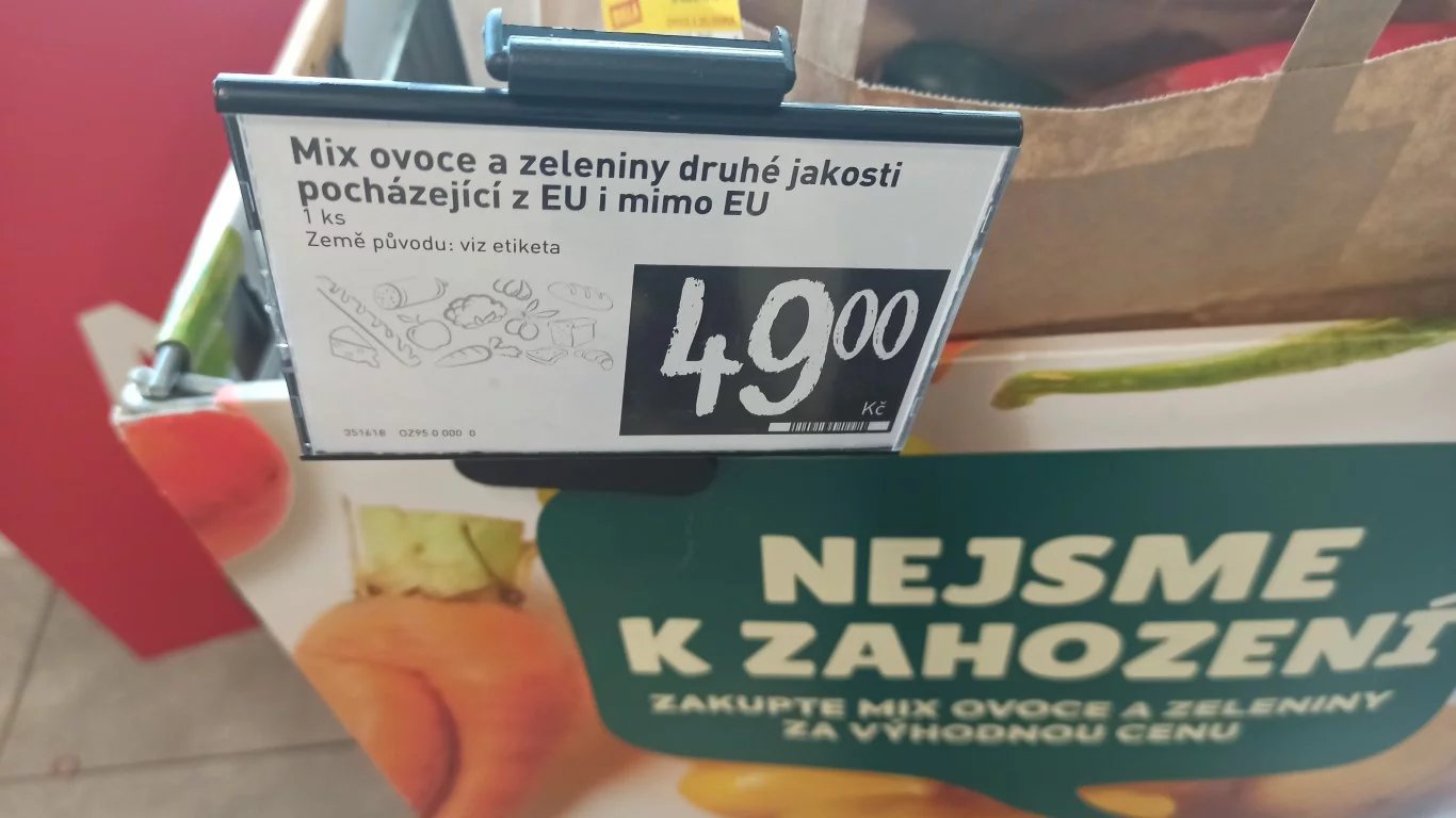 Billa nabízí tašky s ovocem a zeleninou za 49 Kč