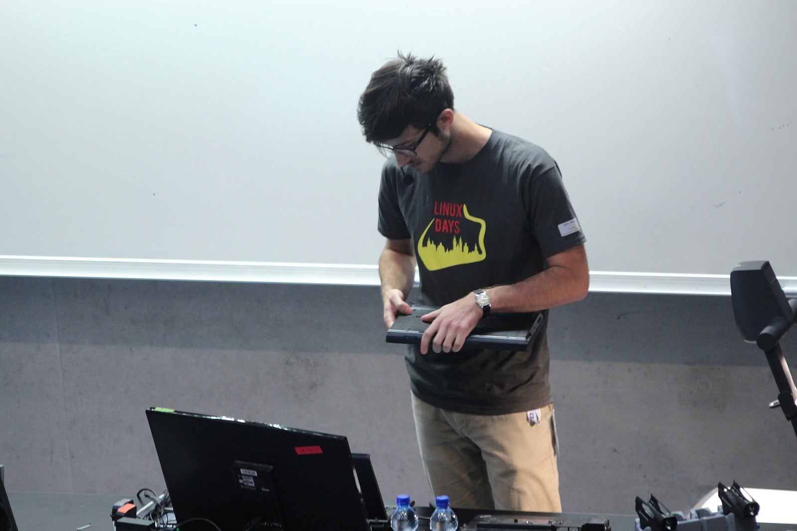 Foto reportáž z konference LinuxDays (neděle)