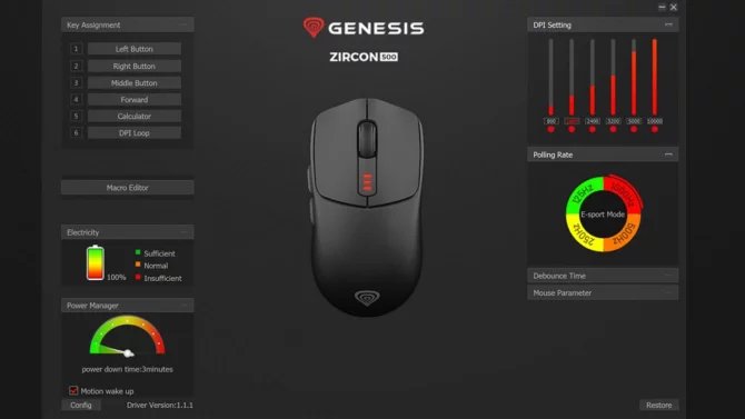 Genesis Zircon 500