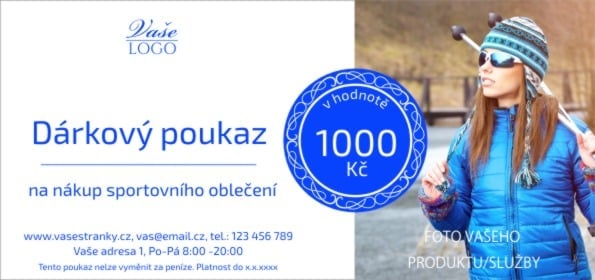 Inspirujte se vánočními dárkovými poukazy.