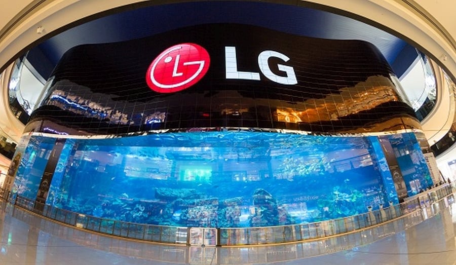 LG OLED Wall Dubaj