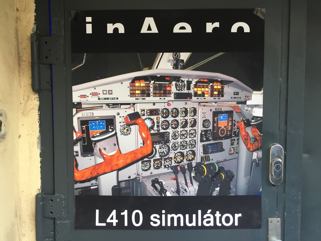 Simulátor českého letadla L-410 od inAero