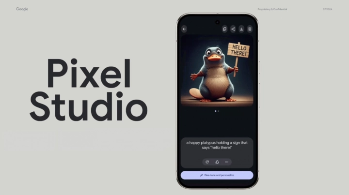 Pixel Studio je jakousi alternativou Genmoji od Applu