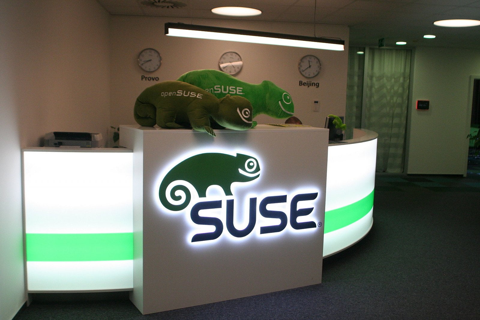 Návštěva v SUSE