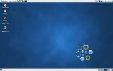 <p>Vzhledově se OpenSolaris příliš neodlišuje od známých linuxových distribucí</p>