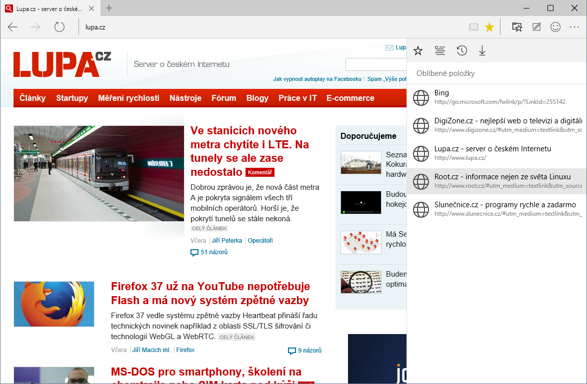 Spartan Project (Windows 10 Technical Preview)