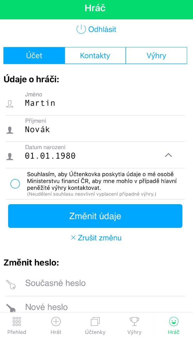 Mobilní aplikace Účtenkovky a její hodnocení