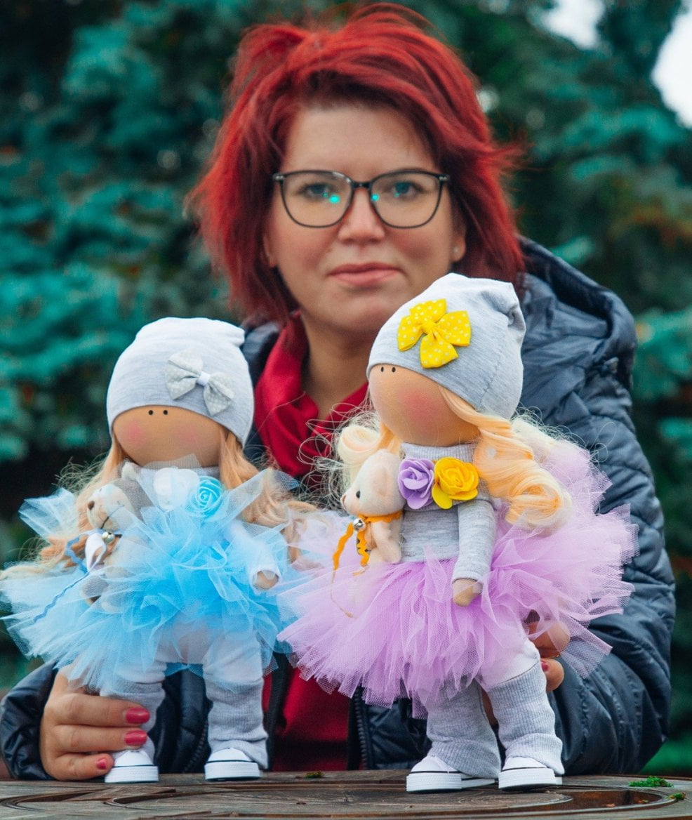 Věra Najbrtová s Nanynkami