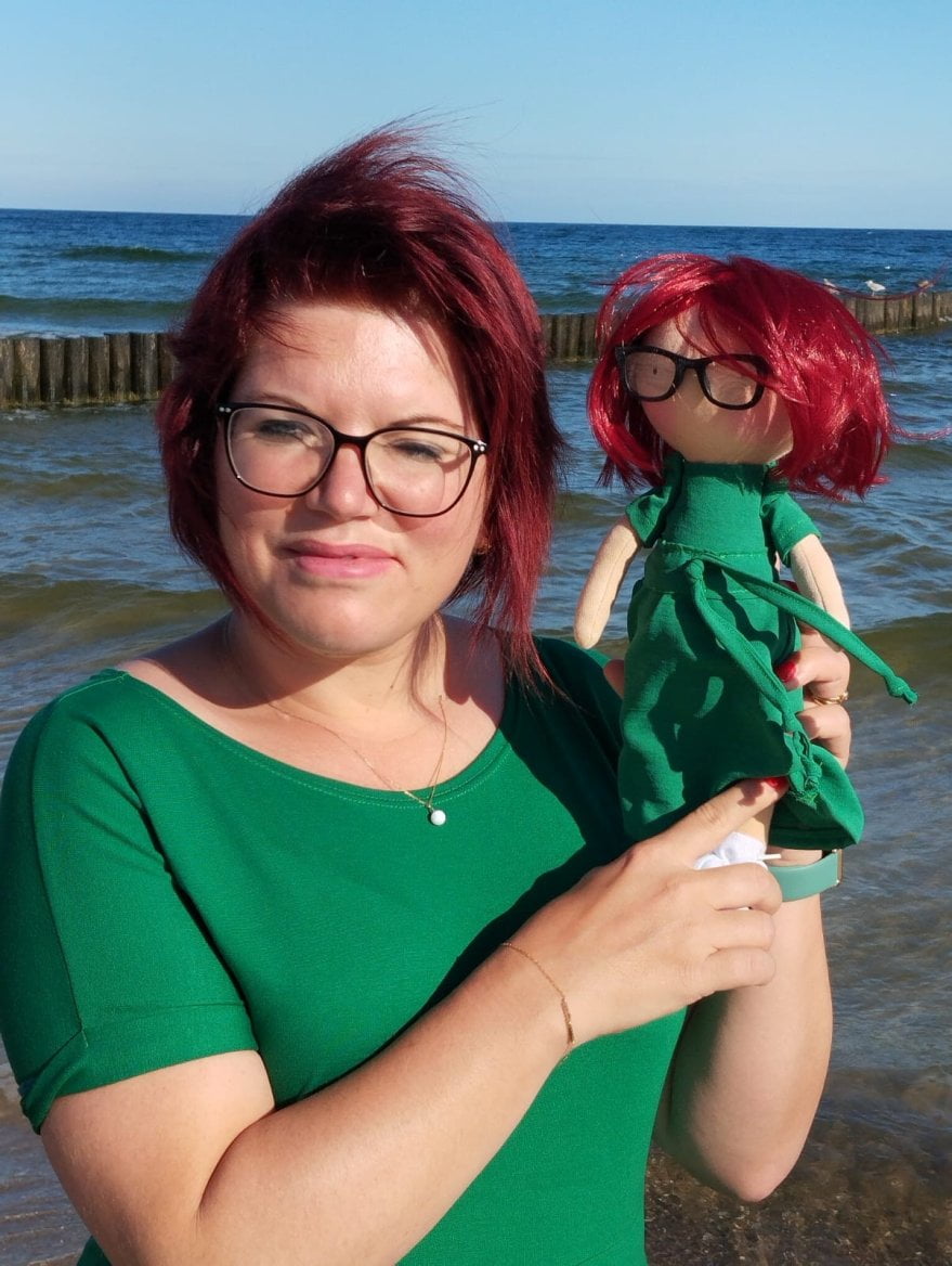 Věra Najbrtová se svou Nanynkou