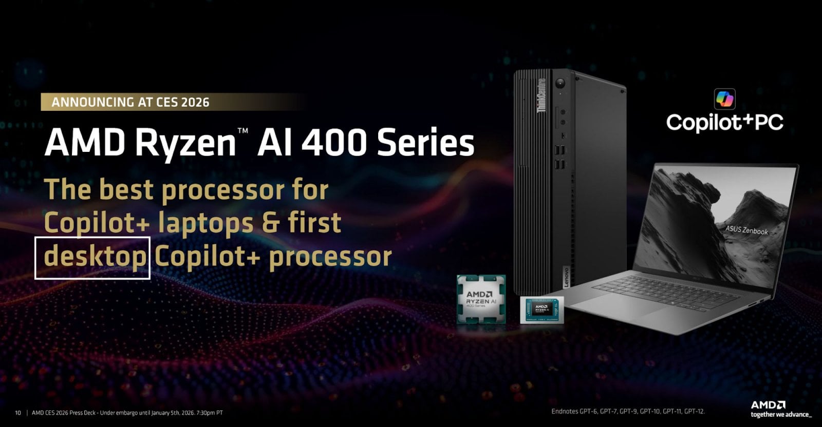 Ryzen AI 400 bude i pro desktop