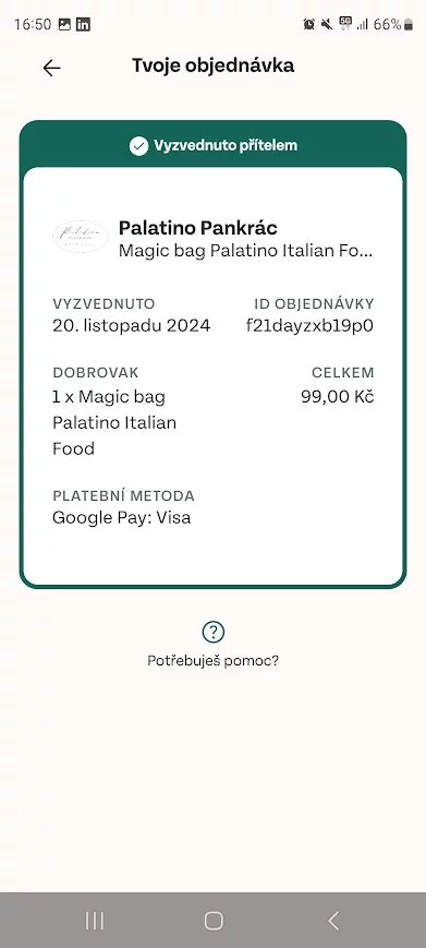 Takhle vypadají stránky aplikace