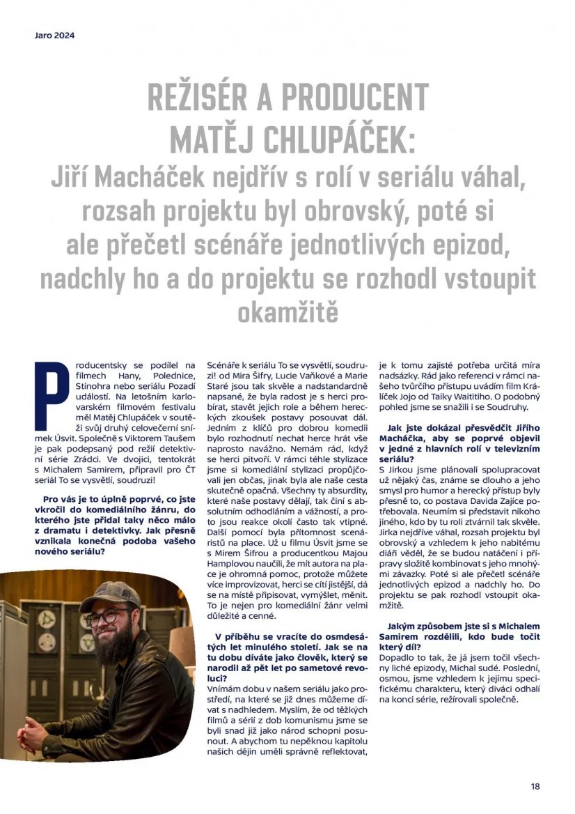 Česká televize - Jarní program 2024