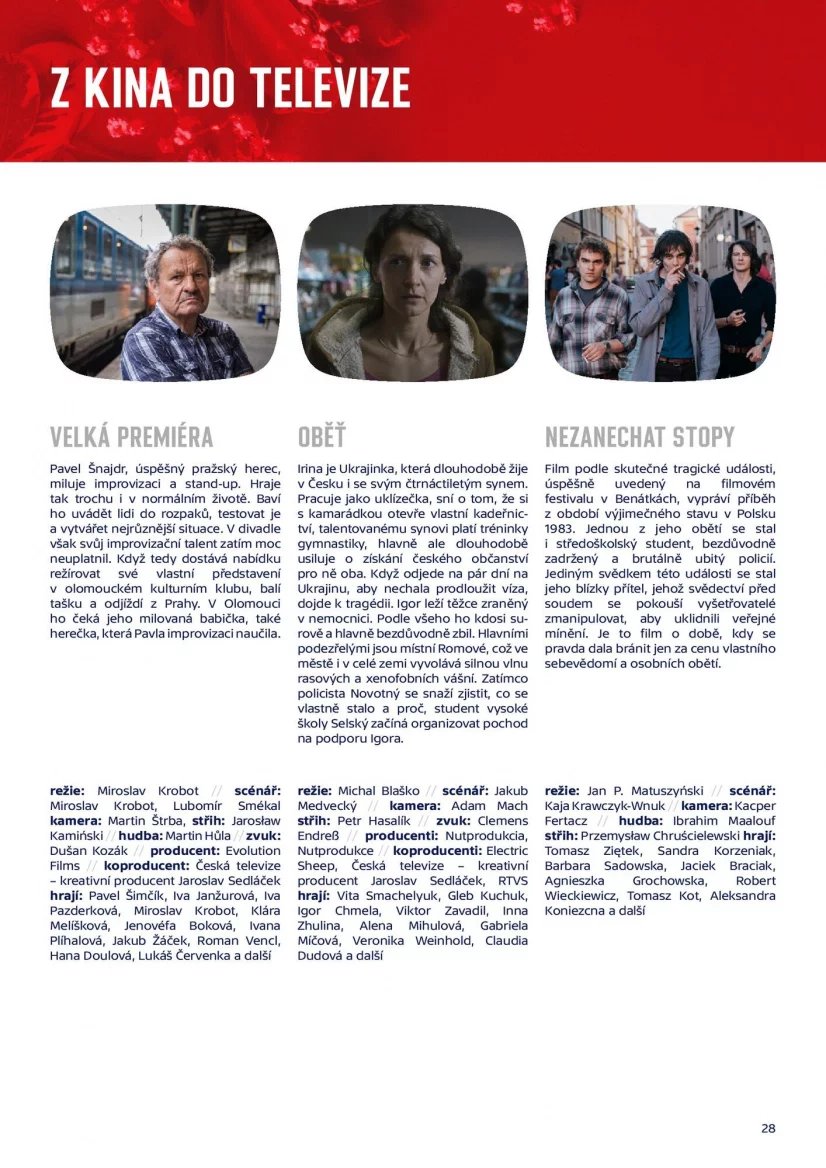 Česká televize - Jarní program 2024