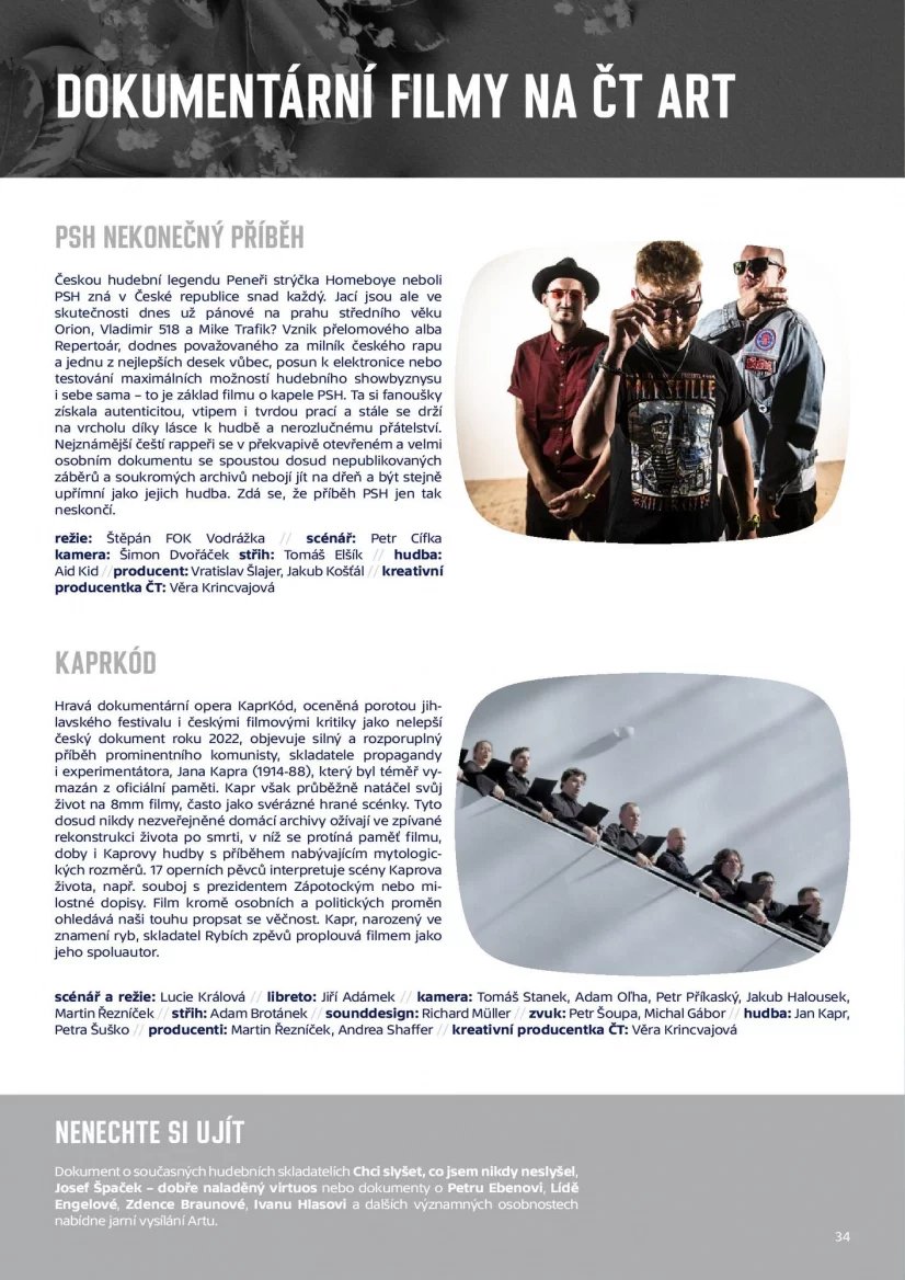 Česká televize - Jarní program 2024