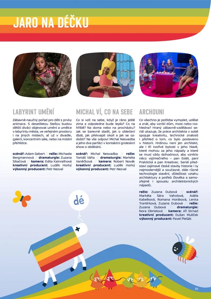 Česká televize - Jarní program 2024