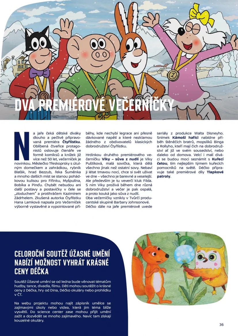 Česká televize - Jarní program 2024