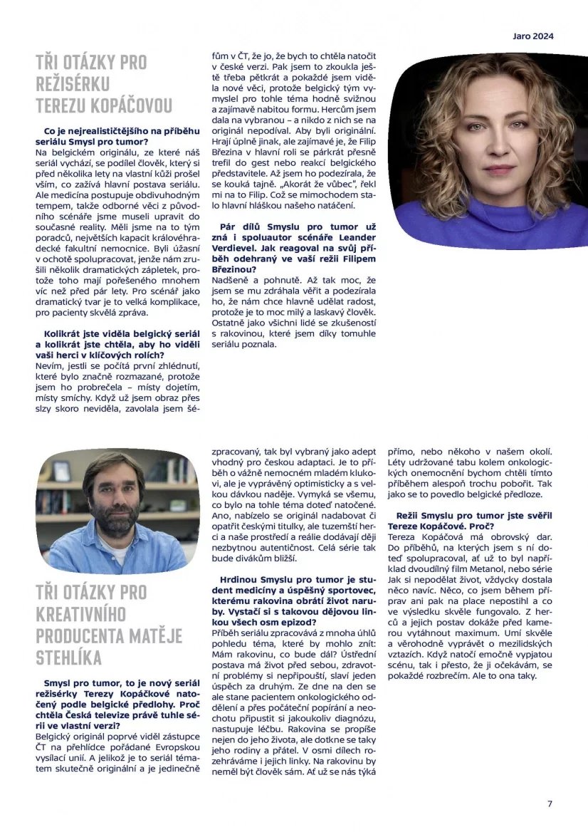 Česká televize - Jarní program 2024