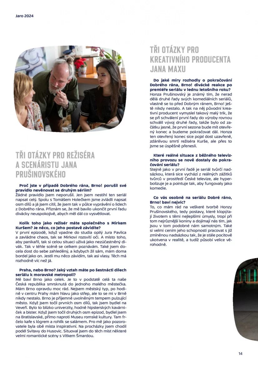 Česká televize - Jarní program 2024