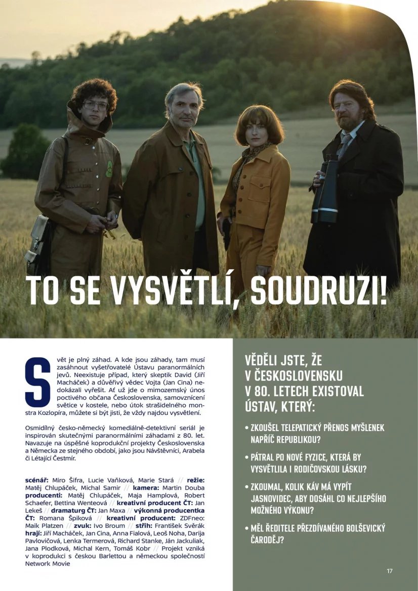 Česká televize - Jarní program 2024