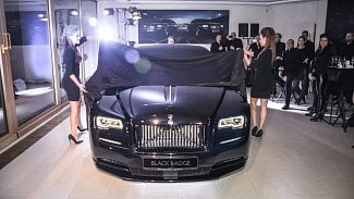 Náhledový obrázek - Rolls-Royce Wraith Black Badge dorazil do České republiky. Má speciální karbon a posílený dvanáctiválec