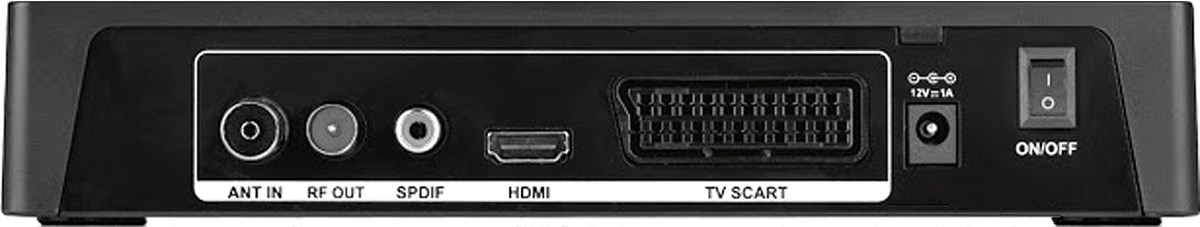 Fotogalerie přijímače TeleSystem TS6800 T2 HEVC